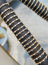 Load image into Gallery viewer, LUOWEND 18K Yellow Gold Natural Diamond Ring for Women