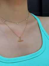 Load image into Gallery viewer, LUOWEND 18K White/Yellow Gold Fine Jewelry Real Natural Diamond Pendant for Women