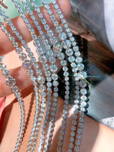 Load image into Gallery viewer, LUOWEND 18K White Gold Real Natural Diamond Bracelet for Women