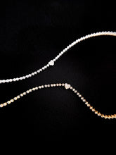 Load image into Gallery viewer, LUOWEND 18K White or Yellow Gold Real Natural Diamond Bracelet for Women