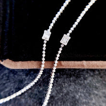 Load image into Gallery viewer, LUOWEND 18K White Gold Real Natural Diamond Bracelet for Women