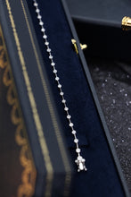 Load image into Gallery viewer, LUOWEND 18K White Gold Real Natural Diamond Bracelet for Women