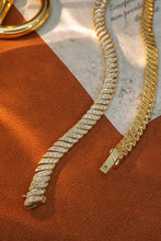 Load image into Gallery viewer, LUOWEND 18K Yellow Gold Real Natural Diamond Necklace for Women