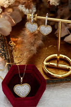 Load image into Gallery viewer, LUOWEND 18K Yellow Gold Real Natural Diamond Pendant Necklace for Women