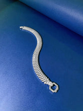 Load image into Gallery viewer, LUOWEND 18K White Gold Real Natural Diamond Bracelet for Women