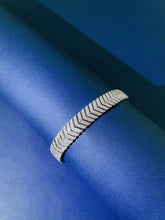 Load image into Gallery viewer, LUOWEND 18K White Gold Real Natural Diamond Bracelet for Women