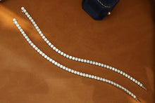 Load image into Gallery viewer, LUOWEND 18K White Gold Real Natural Diamond Bracelet for Women
