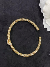 Load image into Gallery viewer, LUOWEND 18K Yellow Gold Real Natural Diamond Bracelet for Women