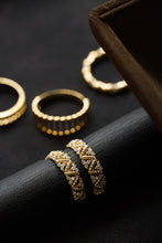 Load image into Gallery viewer, LUOWEND 18K Yellow Gold Real Natural Diamond Ring for Women