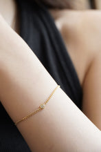 Load image into Gallery viewer, LUOWEND 18K Yellow Gold Real Natural Diamond Bracelet and Anklet Chain for Women