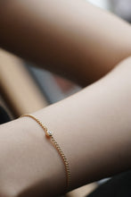 Load image into Gallery viewer, LUOWEND 18K Yellow Gold Real Natural Diamond Bracelet and Anklet Chain for Women