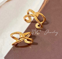 Load image into Gallery viewer, LUOWEND 18K Yellow Gold Ring for Women