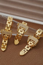 Load image into Gallery viewer, LUOWEND 18K Yellow Gold Real Natural Diamond Ring for Women