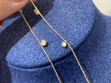 Load image into Gallery viewer, LUOWEND 18K Yellow Gold Real Natural Diamond Bracelet for Women