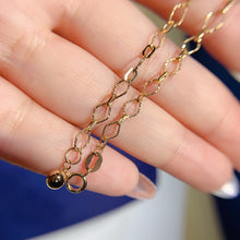 Load image into Gallery viewer, LUOWEND 18K Yellow Gold Bracelet for Women