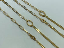 Load image into Gallery viewer, LUOWEND 18K Yellow Gold Necklace for Women