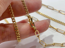 Load image into Gallery viewer, LUOWEND 18K Yellow Gold Necklace for Women