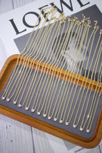 Load image into Gallery viewer, LUOWEND 18K Yellow Gold Real Natural Diamond Necklace for Women