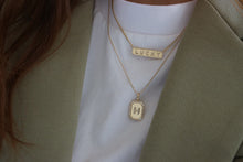 Load image into Gallery viewer, LUOWEND 18K Yellow Gold Real Natural Diamond Necklace for Women