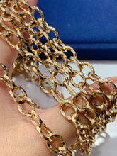 Load image into Gallery viewer, LUOWEND 18K Yellow Gold Necklace for Women