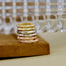Load image into Gallery viewer, LUOWEND 18K Gold Real Natural Diamond Hoop Earrings for Women