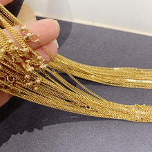 Load image into Gallery viewer, LUOWEND 18K Yellow Gold Necklace for Women