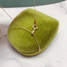 Load image into Gallery viewer, LUOWEND 18K White or Yellow Gold Real Natural Diamond Necklace for Women