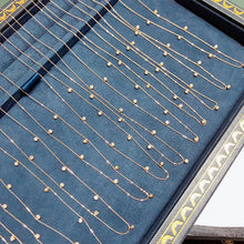 Load image into Gallery viewer, LUOWEND 18K White or Yellow Gold Real Natural Diamond Necklace for Women