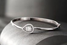 Load image into Gallery viewer, LUOWEND 18K Gold Real Natural Diamond Bracelet for Women