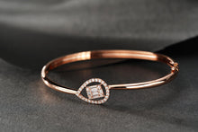 Load image into Gallery viewer, LUOWEND 18K Gold Real Natural Diamond Bracelet for Women