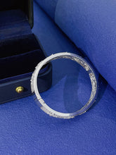 Load image into Gallery viewer, LUOWEND 18K White Gold Real Natural Diamond Bracelet for Women