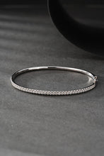 Load image into Gallery viewer, LUOWEND 18K White Gold Real Natural Diamond Bracelet for Women