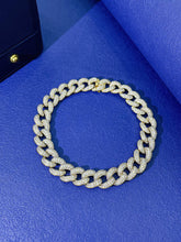 Load image into Gallery viewer, LUOWEND 18K White or Yellow Gold Real Natural Diamond Bracelet for Women