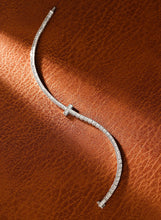 Load image into Gallery viewer, LUOWEND 18K White Gold Real Natural Diamond Bracelet for Women