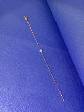 Load image into Gallery viewer, LUOWEND 18K White or Rose Gold Real Natural Diamond Bracelet for Women