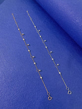 Load image into Gallery viewer, LUOWEND 18K White or Rose Gold Real Natural Diamond Bracelet for Women