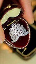 Load image into Gallery viewer, LUOWEND 18K White Gold Real Natural Diamond Ring for Women