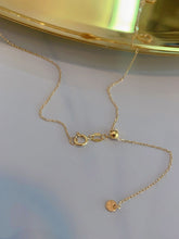 Load image into Gallery viewer, LUOWEND 18K Yellow Gold Real Natural Gold Rearl Necklace for Women
