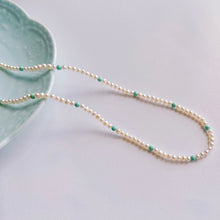 Load image into Gallery viewer, LUOWEND Natural Feshwater Pear Necklace for Women