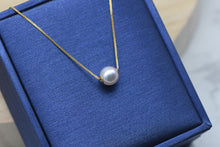 Load image into Gallery viewer, LUOWEND 18k Yellow Gold Natural Pearl Necklace for Women