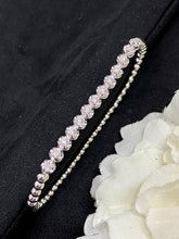 Load image into Gallery viewer, LUOWEND 18K White/Yellow/Rose Gold Real Natural Diamond Bracelet for Women