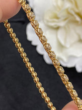 Load image into Gallery viewer, LUOWEND 18K White/Yellow/Rose Gold Real Natural Diamond Bracelet for Women