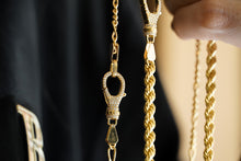 Load image into Gallery viewer, LUOWEND 18K Yellow Gold Real Natural Diamond Necklace for Women