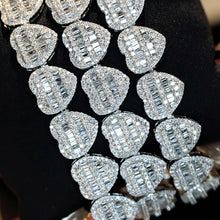 Load image into Gallery viewer, LUOWEND 18K White Gold Real Natural Diamond Bracelet for Women