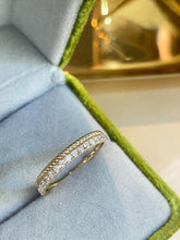 Load image into Gallery viewer, LUOWEND 18K Yellow Gold Fine Jewelry Real Natural Diamond Ring for Women