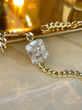 Load image into Gallery viewer, LUOWEND 18K Yellow Gold Fine Jewelry Real Natural Diamond Bracelet for Women