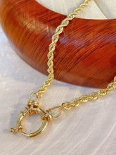 Load image into Gallery viewer, LUOWEND 18K Yellow Gold fashion INS Style Necklace for Women