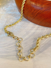 Load image into Gallery viewer, LUOWEND 18K Yellow Gold fashion INS Style Necklace for Women