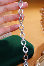 Load image into Gallery viewer, LUOWEND 18K White Gold Real Natural Diamond Bracelet for Women