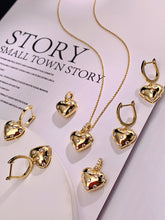 Load image into Gallery viewer, LUOWEND 18K Yellow Gold Real Natural Diamond Pendant Necklace for Women